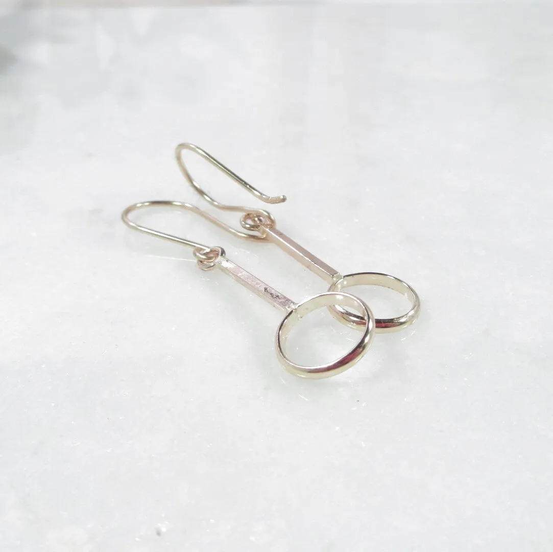 Open Bezel Earring Setting Circles Your Choice Of Metals