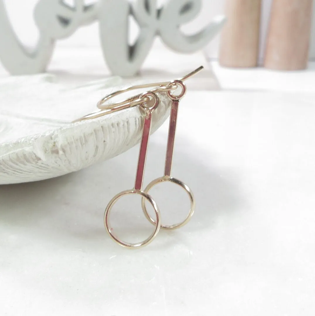 Open Bezel Earring Setting Circles Your Choice Of Metals