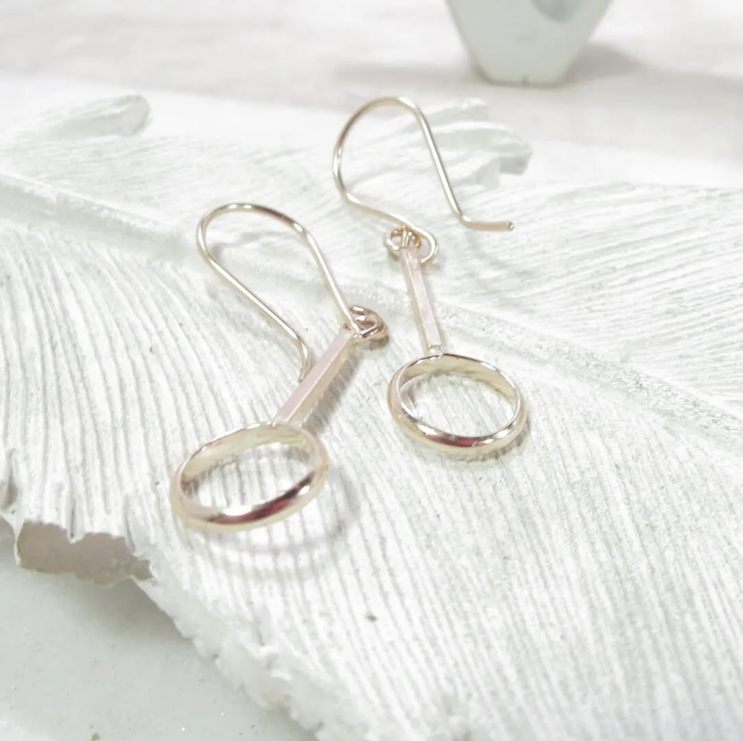Open Bezel Earring Setting Circles Your Choice Of Metals
