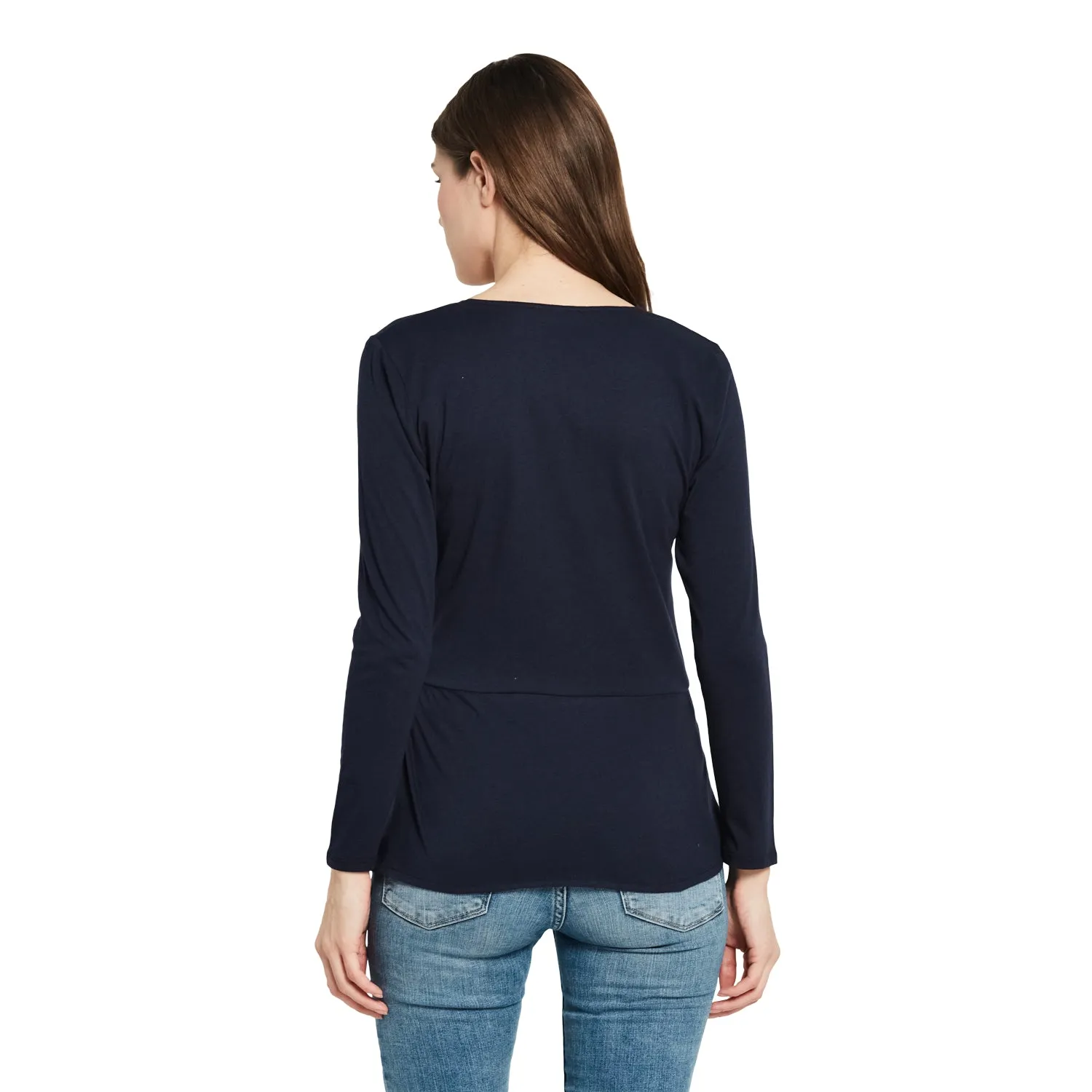 OVERLAP WITH SIDE TIE TOP