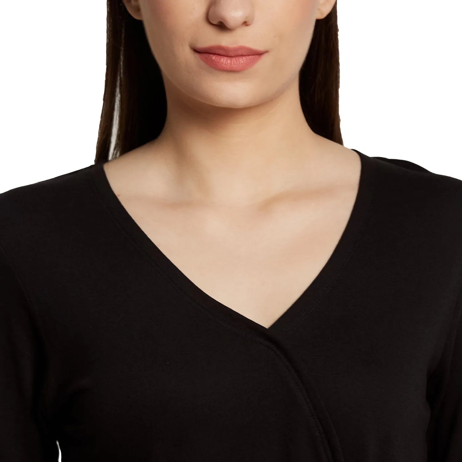 OVERLAP WITH SIDE TIE TOP