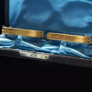 Pair of Victorian Matched Set of Gold Bangles