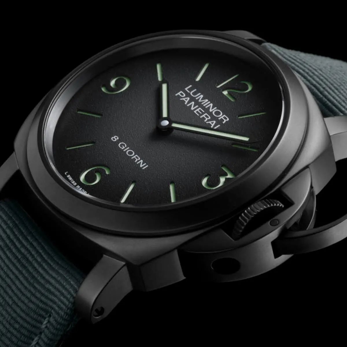 Panerai Luminor Geneva Boutique Edition 121pcs 8 Days Power Reserve Titanium and DLC