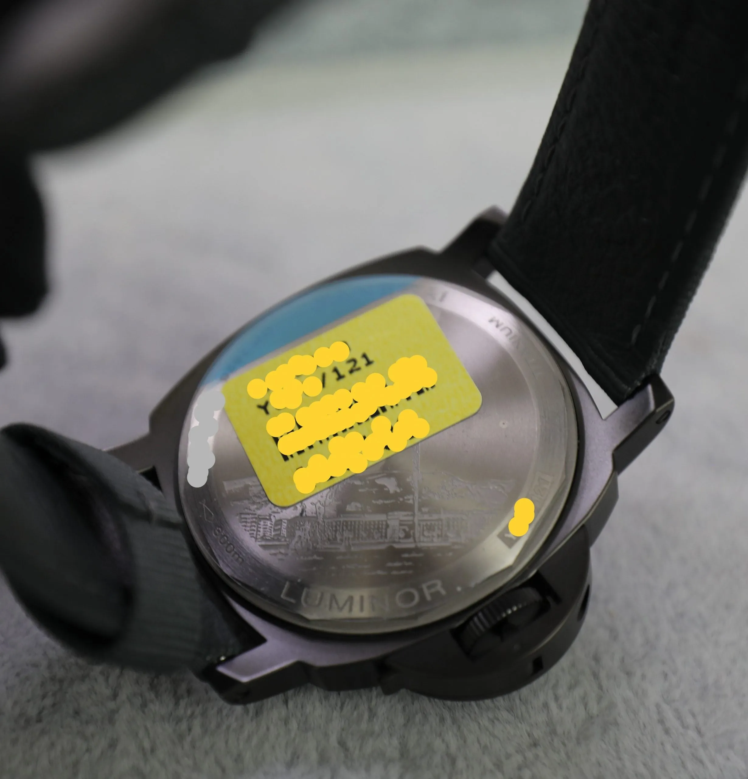 Panerai Luminor Geneva Boutique Edition 121pcs 8 Days Power Reserve Titanium and DLC
