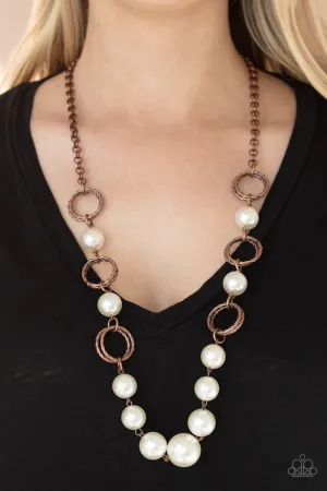 Paparazzi COUNTESS Me In Necklace Copper