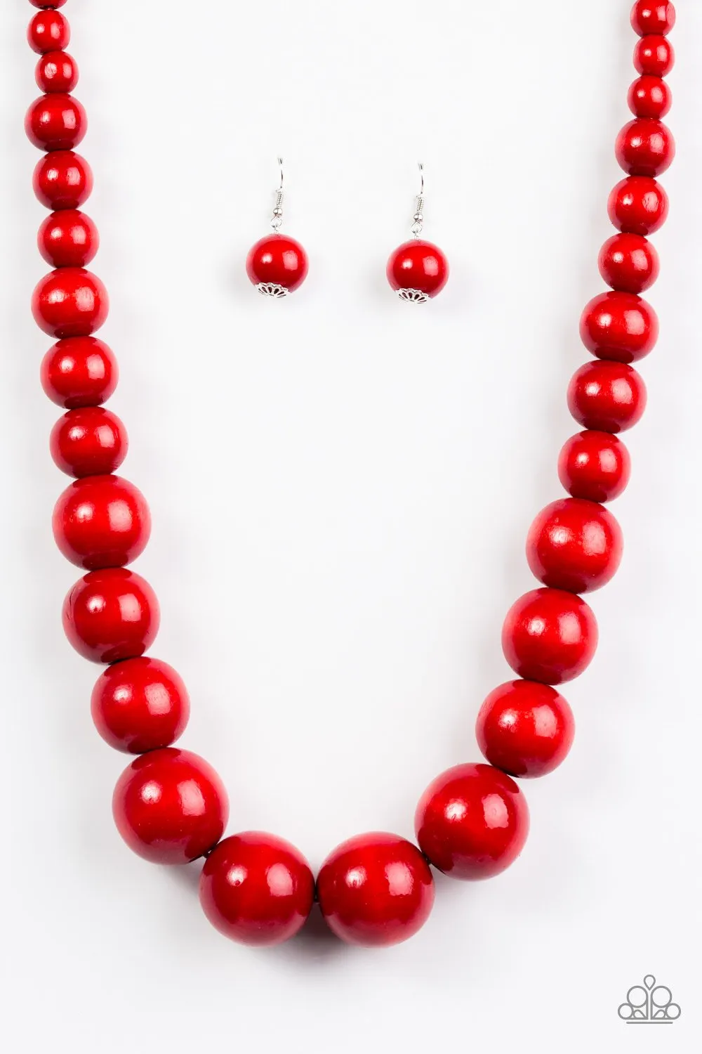 Paparazzi - Effortlessly Everglades  - Brown Wood Necklace