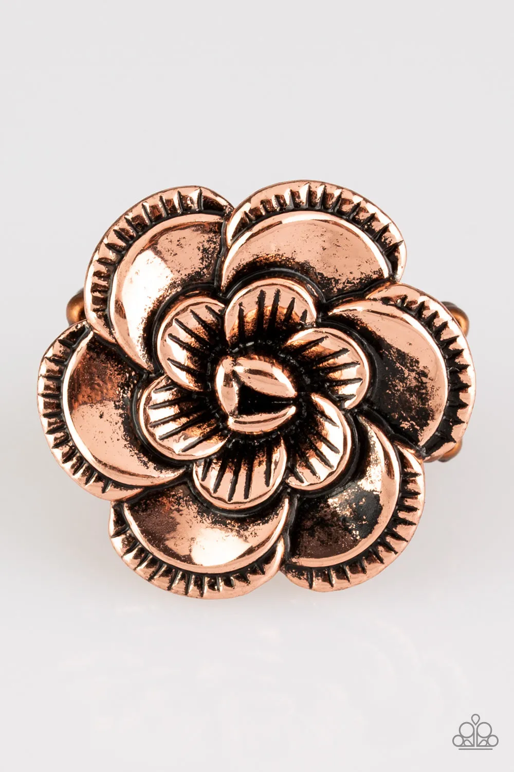 Paparazzi - FLOWERBED and Breakfast - Copper Ring