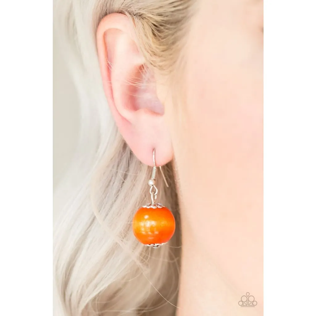 Paparazzi Oh My Miami - Orange Necklace