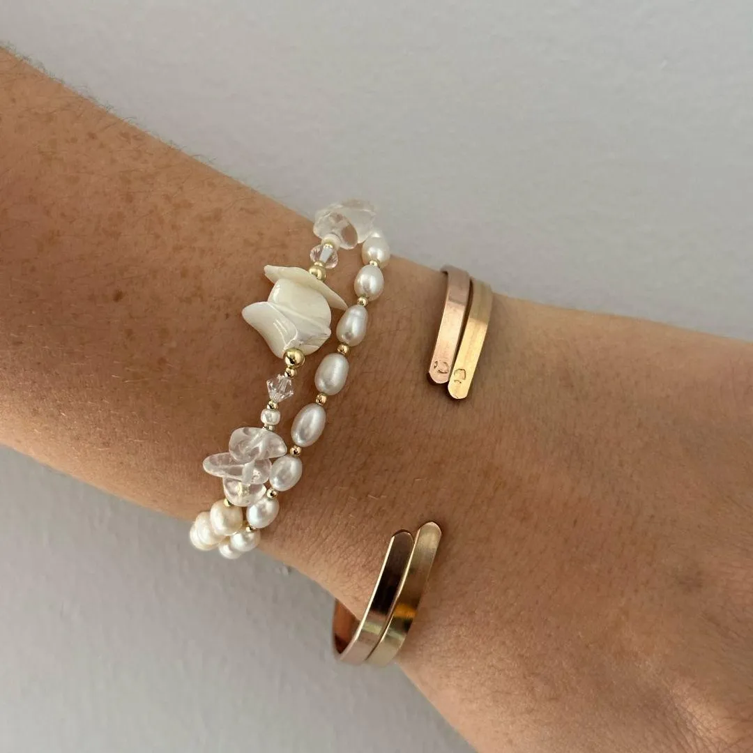 Partners in Crime Engraved Bracelet