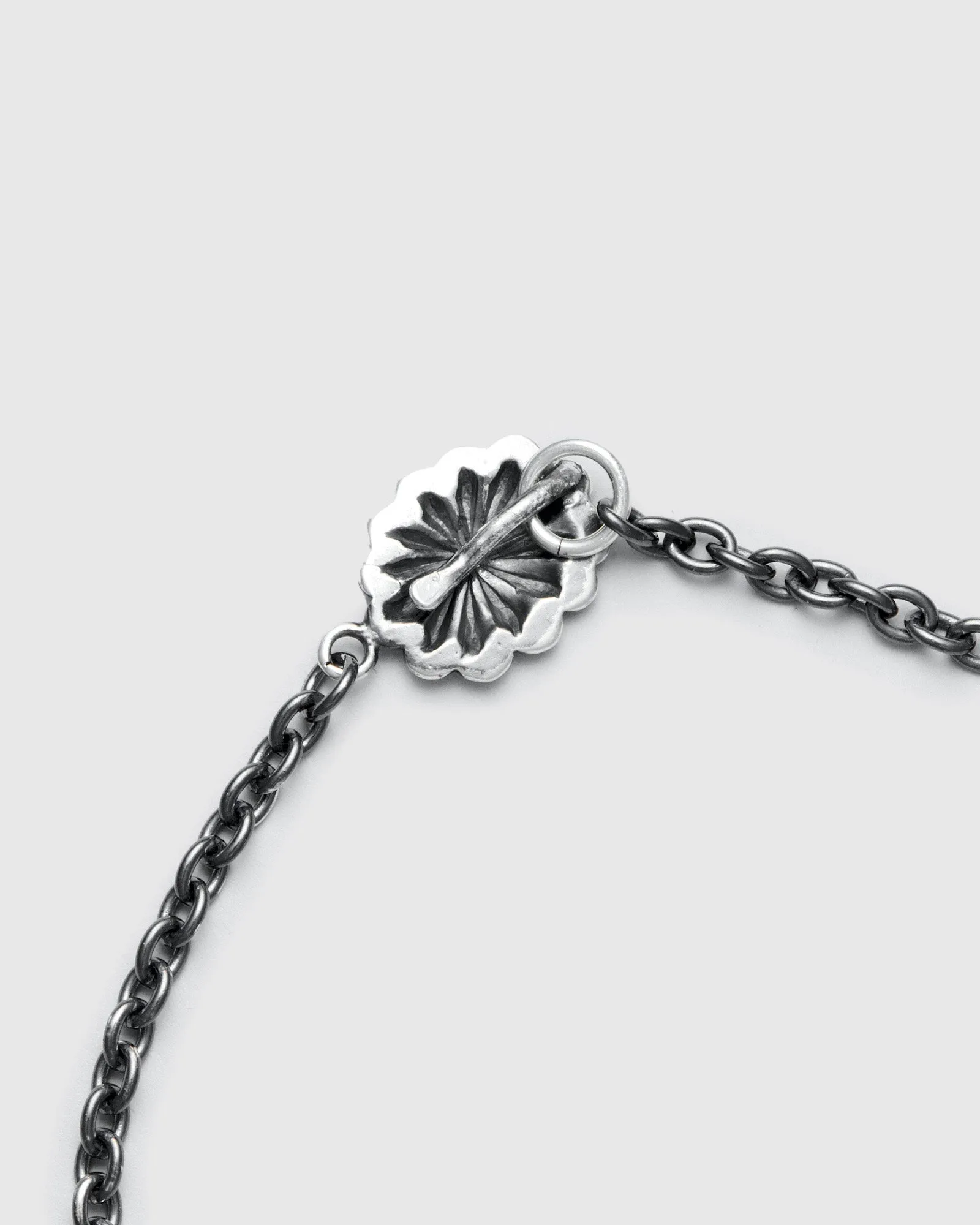 Pherrow's x Peace Feather Necklace in Silver