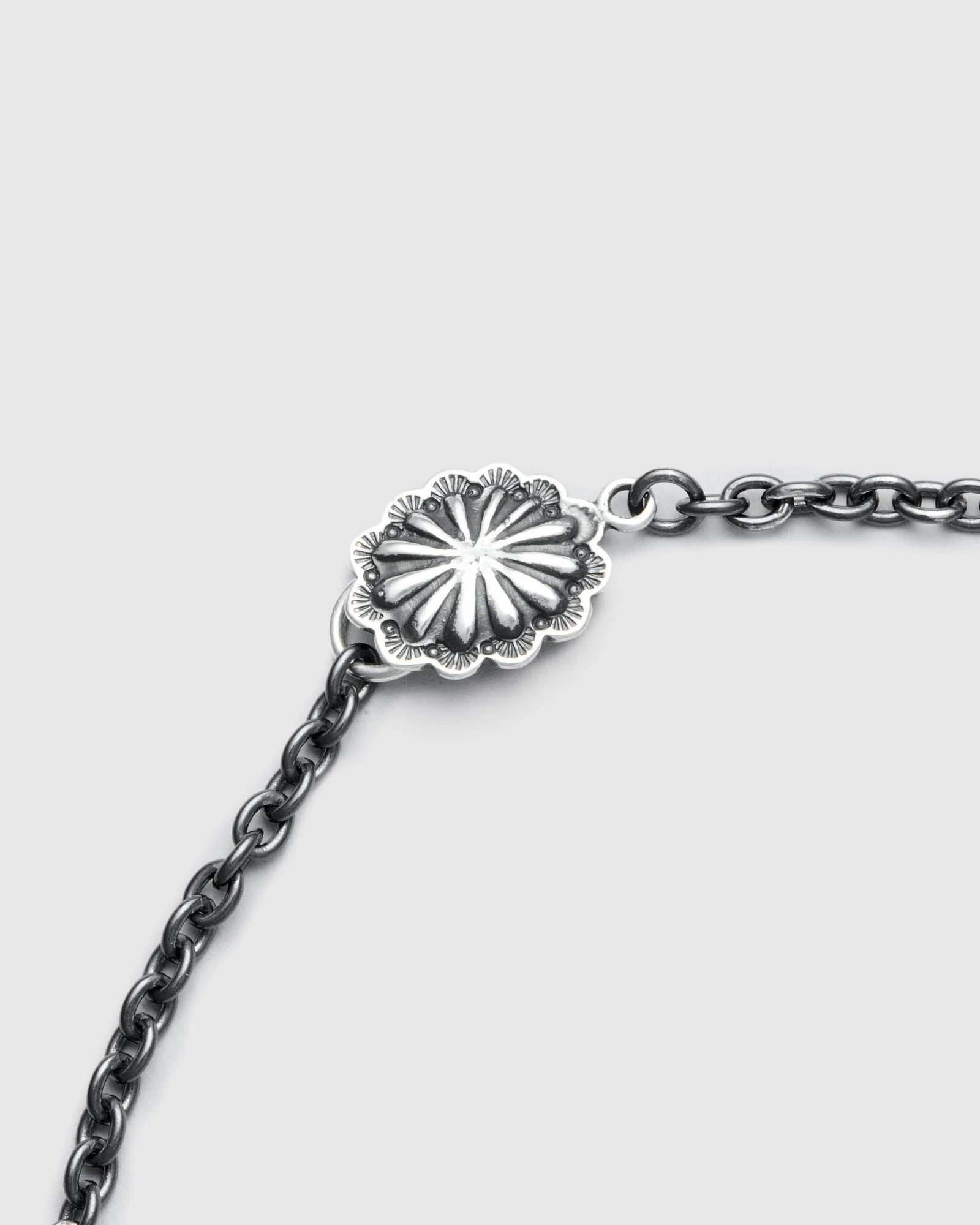 Pherrow's x Peace Feather Necklace in Silver