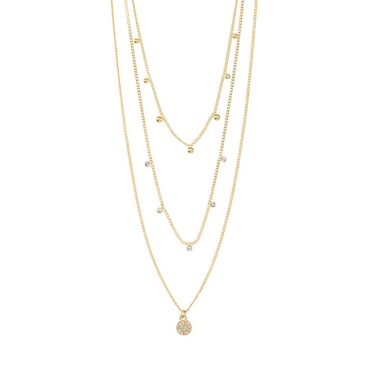 PILGRIM Chayenne Crystal Necklace
