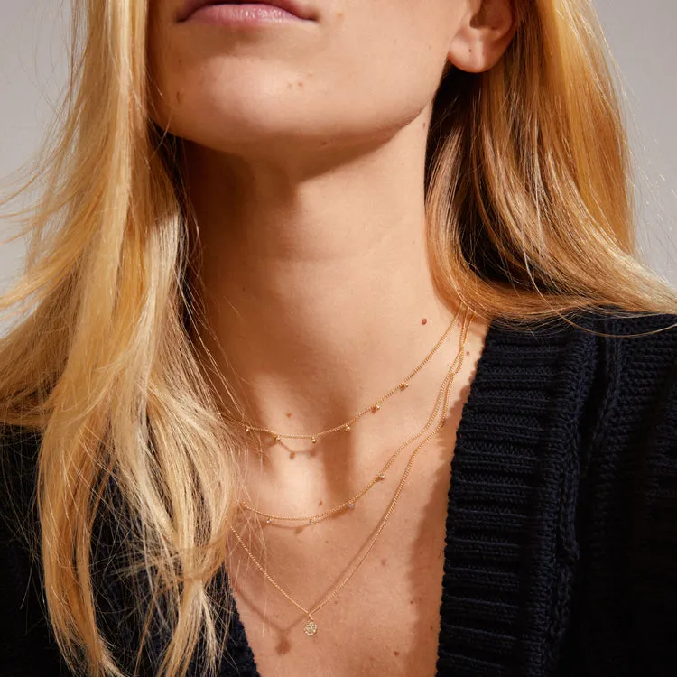 PILGRIM Chayenne Crystal Necklace