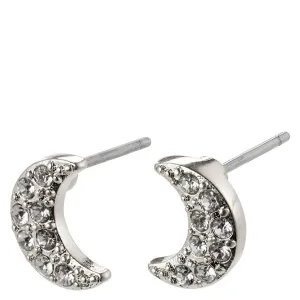 Pilgrim Ginger Silver Stud Earrings