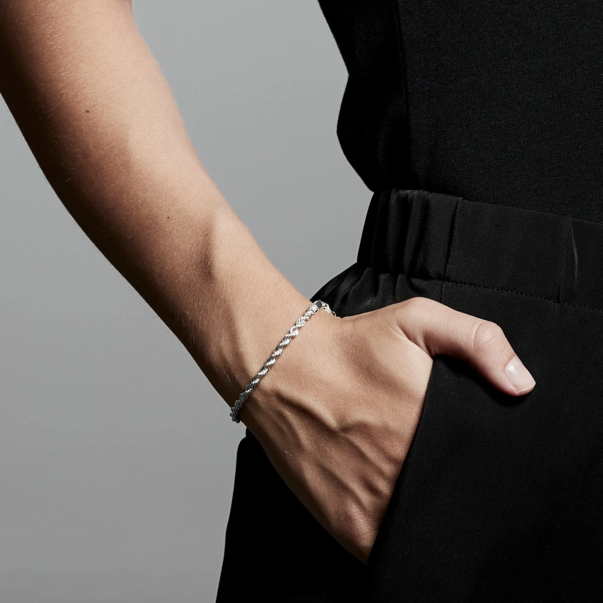 PILGRIM Pam Twisted Rope Chain Bracelet