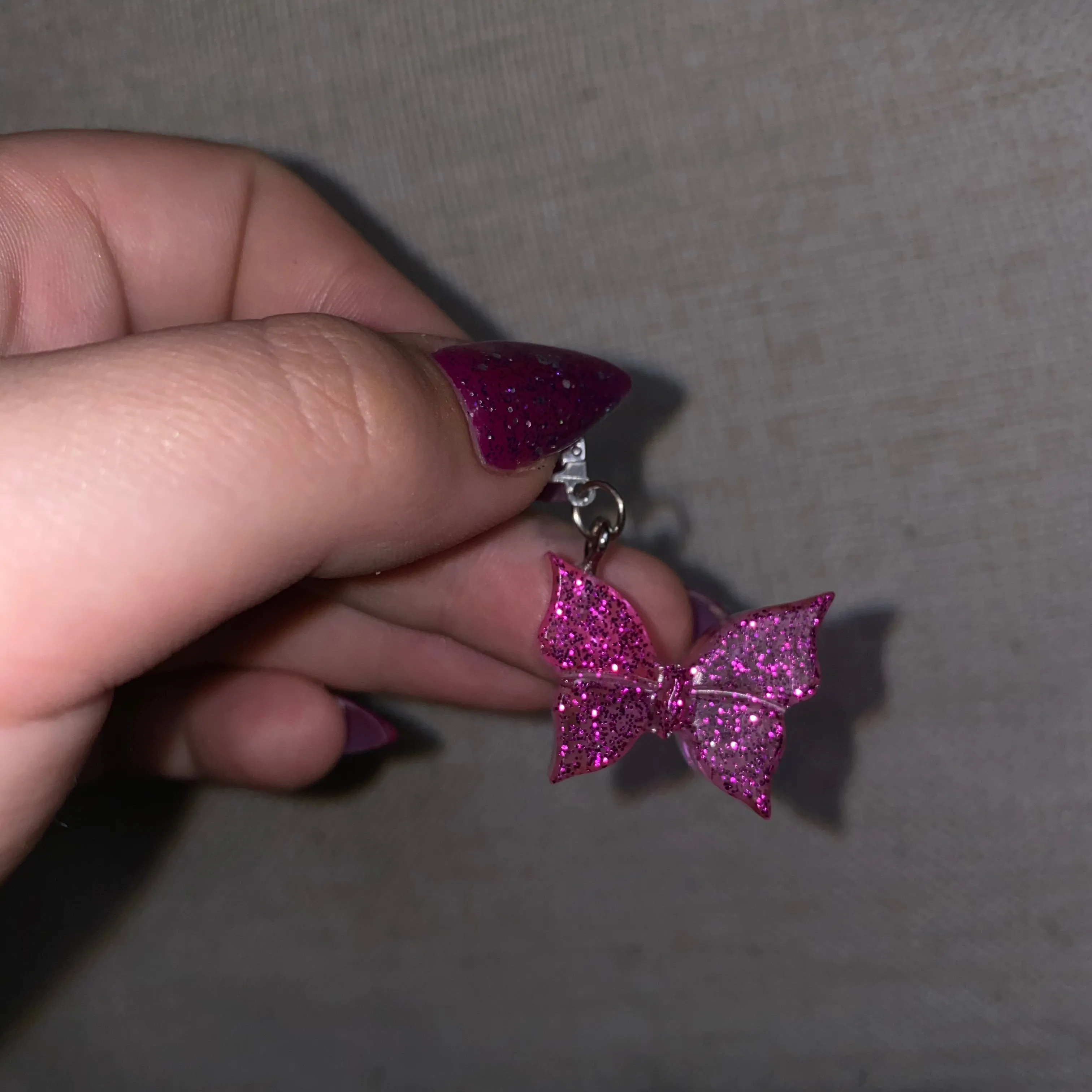 Pink Butterfly Earrings💖🦋