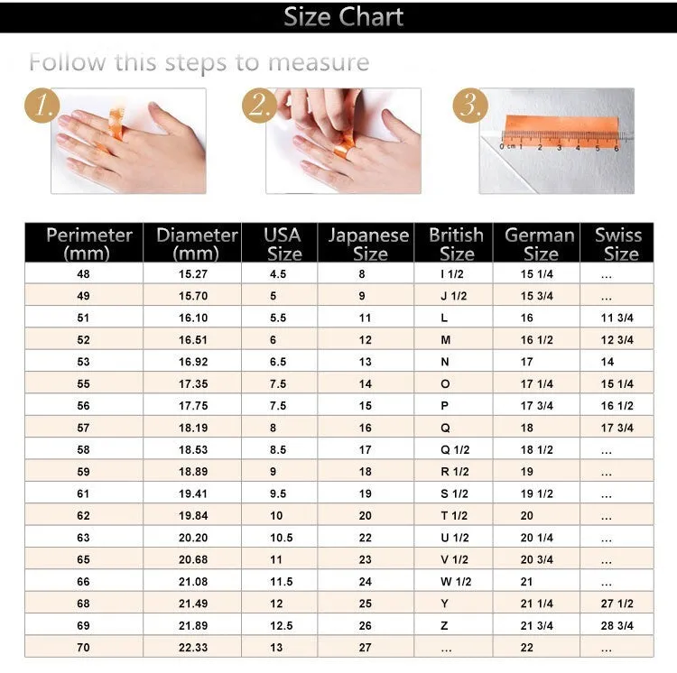 Pink Gold Princess Cut Light Blue Zircon Ring