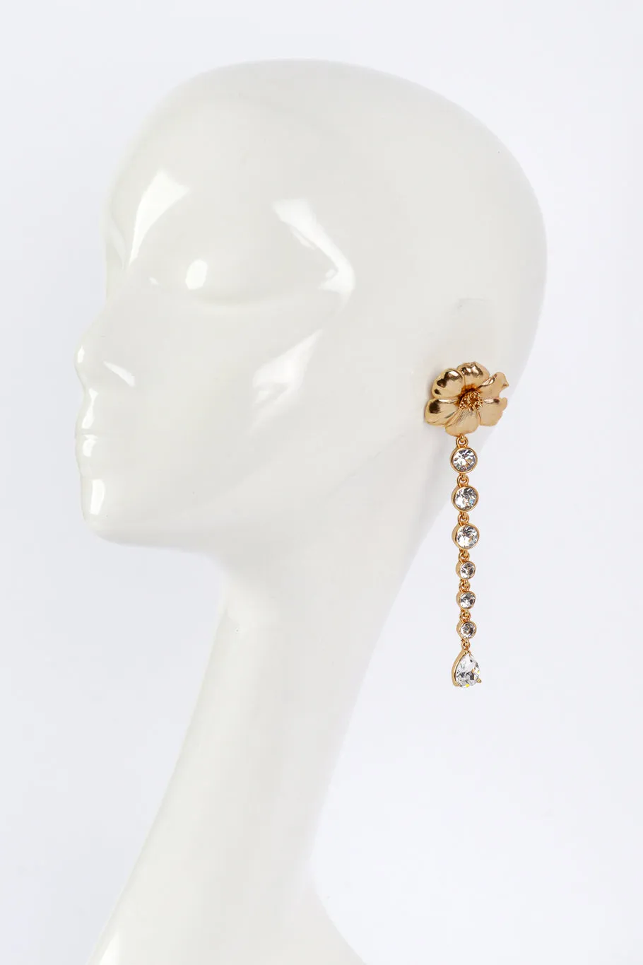 Poppy Crystal Drops Shoulder Duster Earrings