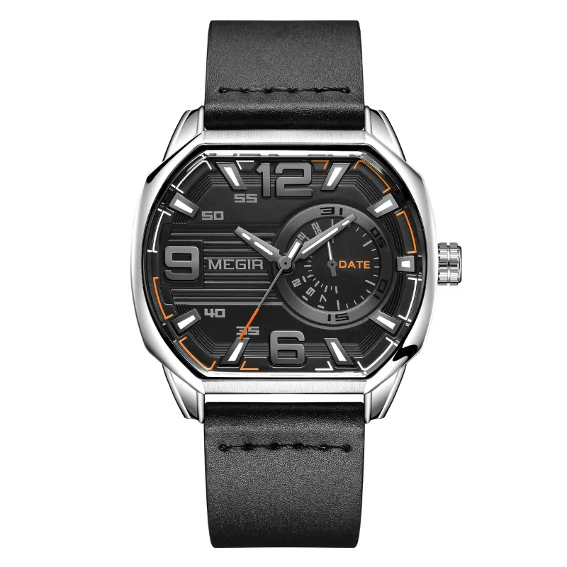 PREMIUM LEATHER SPORTS WATCH | Elegance Meets Durability