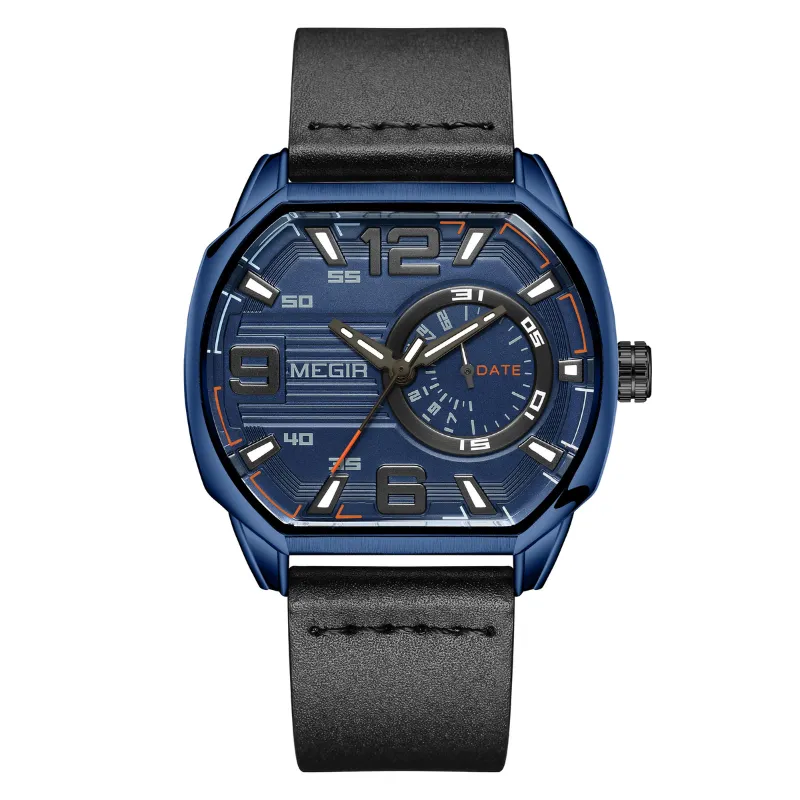 PREMIUM LEATHER SPORTS WATCH | Elegance Meets Durability