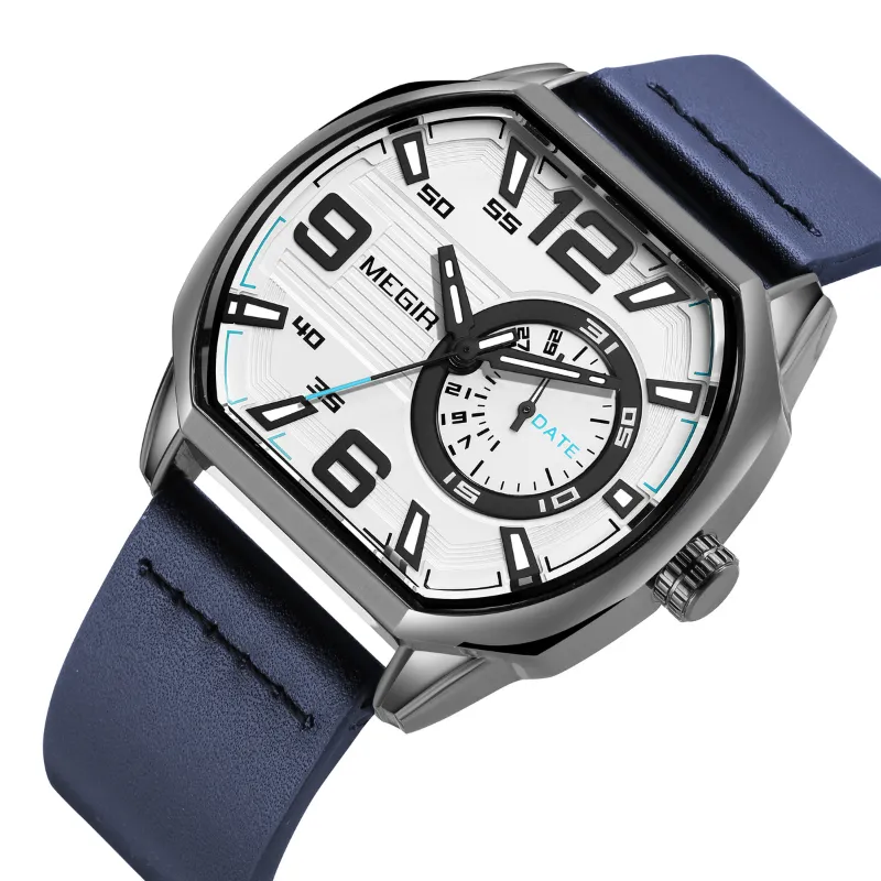 PREMIUM LEATHER SPORTS WATCH | Elegance Meets Durability