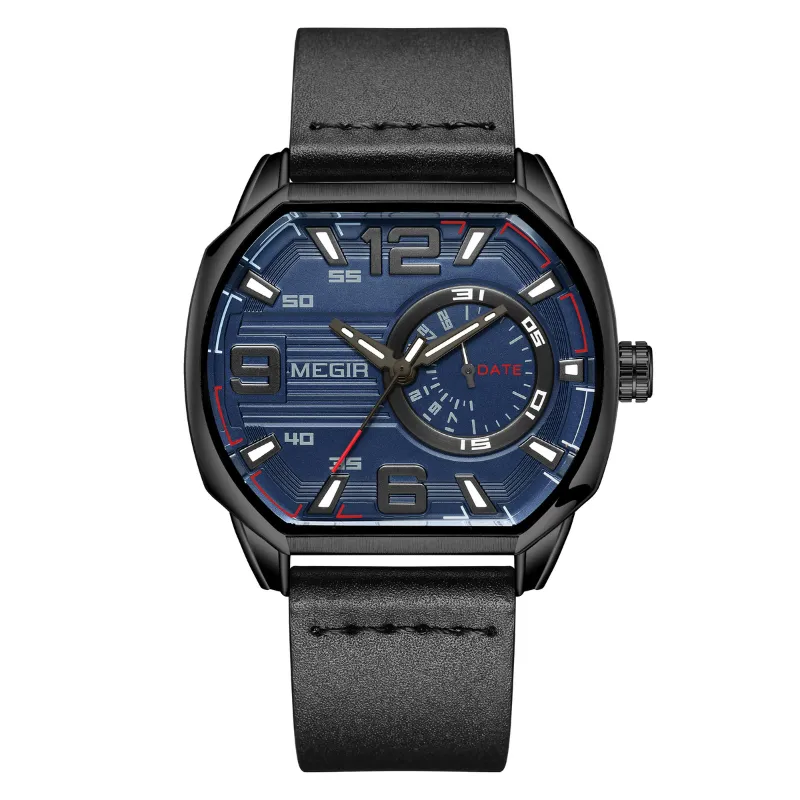 PREMIUM LEATHER SPORTS WATCH | Elegance Meets Durability