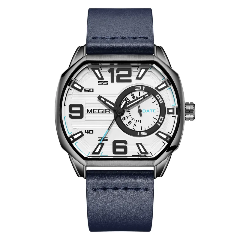 PREMIUM LEATHER SPORTS WATCH | Elegance Meets Durability