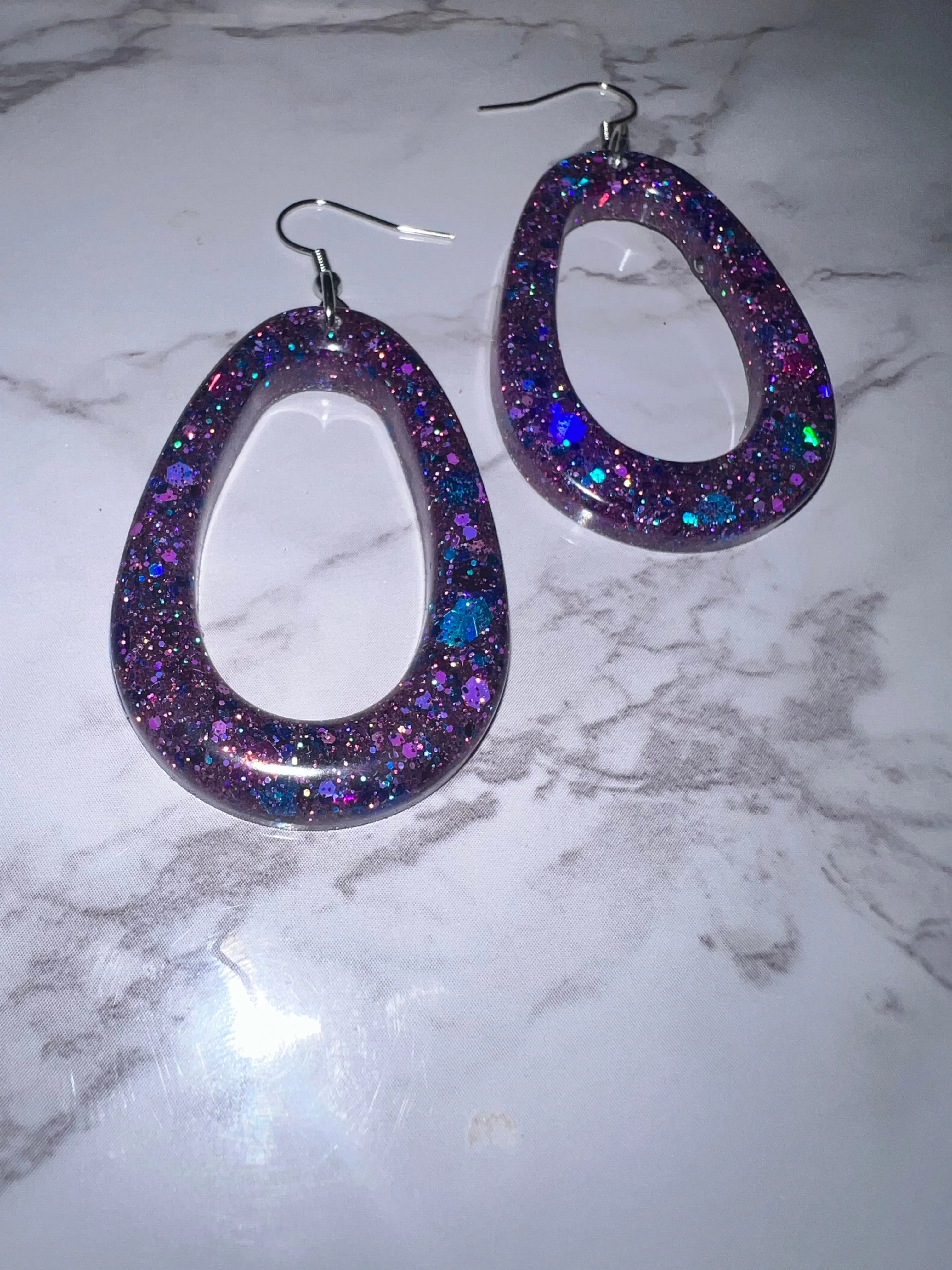 Purple Rain Color Shift • Oval