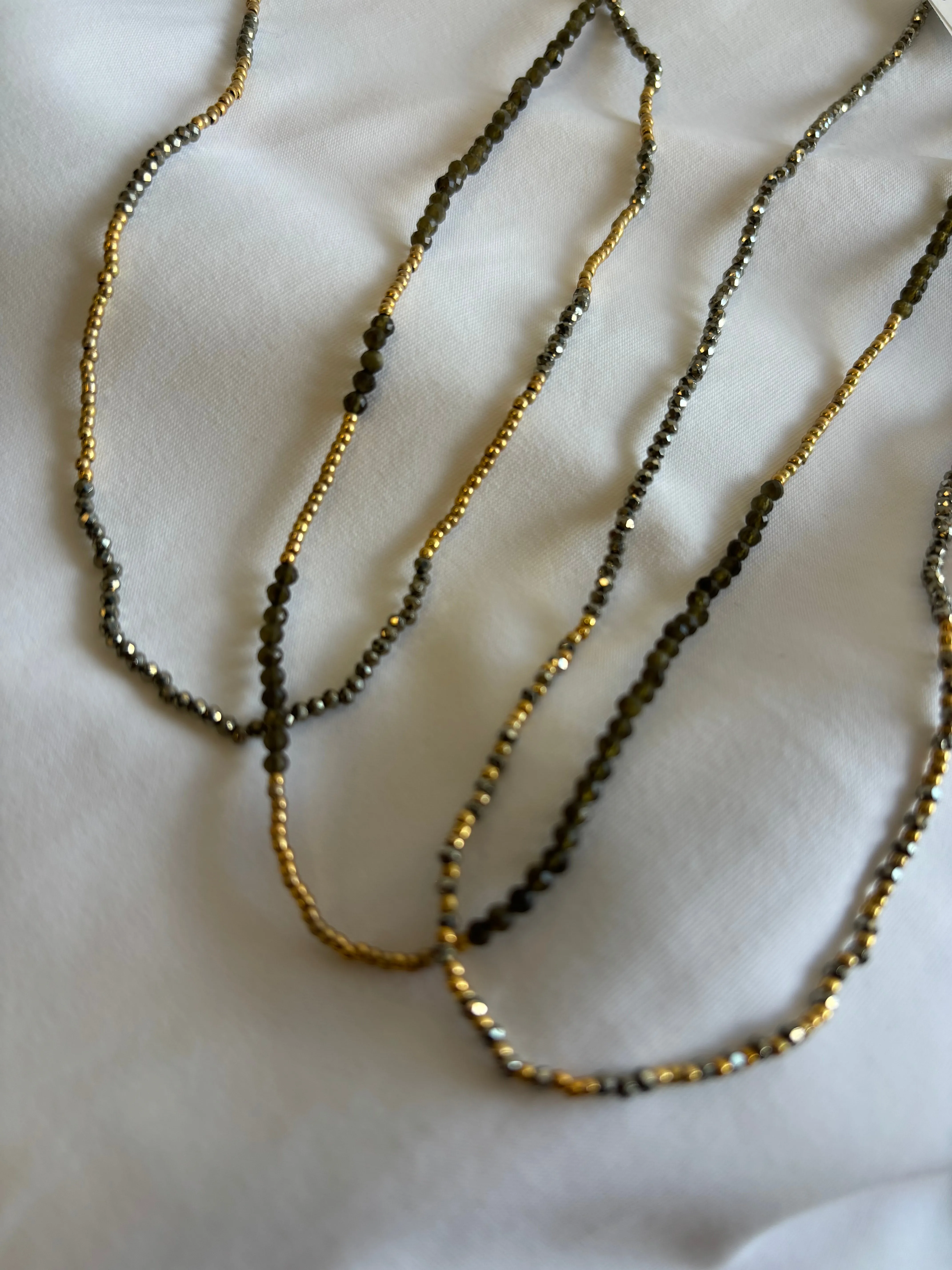 Pyrite Mix Necklaces