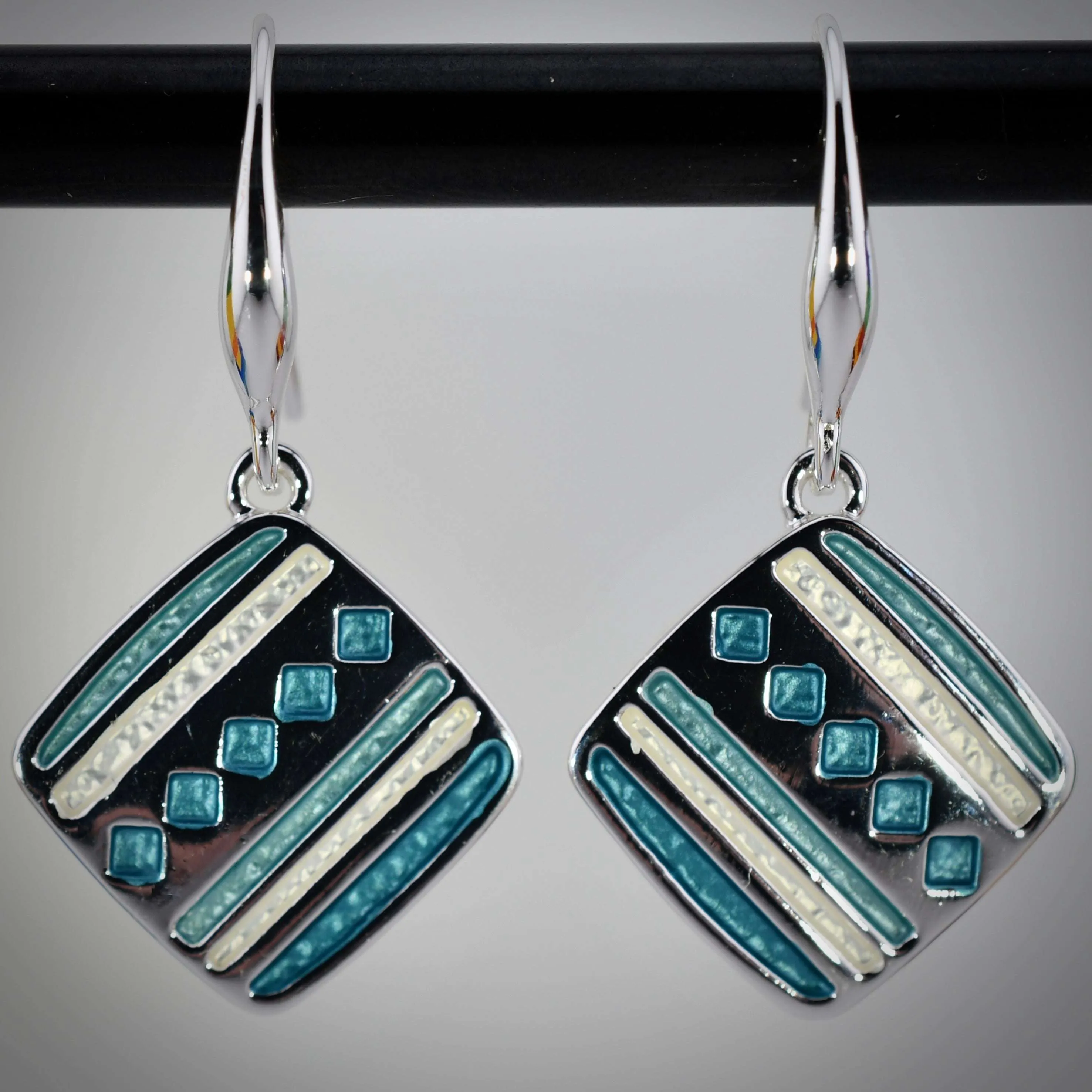 Quilt Square Earrings