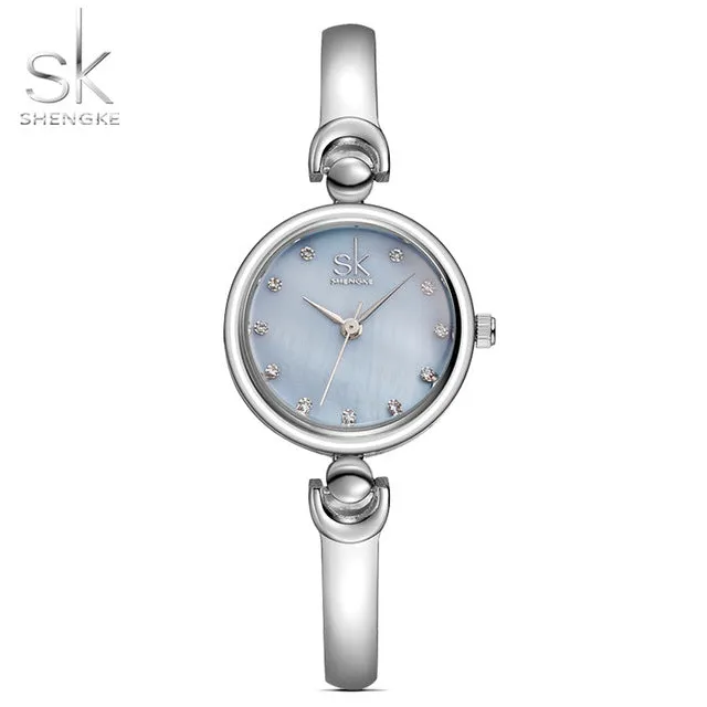 Reloj Mujer Fashion Bracelet Wristwatches Brand Female Geneva Quartz Watch Clock Waterproof Girls Gift Wristwatch