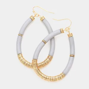 Resin Teardrop Earrings