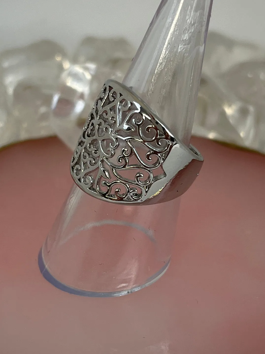 ~Ring: Filigree Ring —  Boho Style