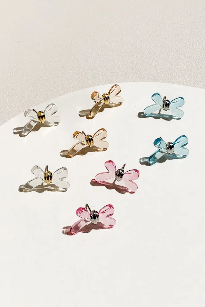 Robbie Bow Ear Studs