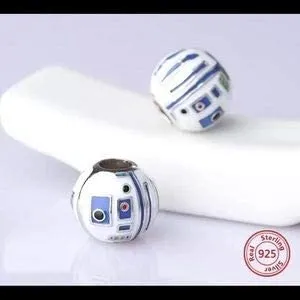 Robot Character Bead Charm