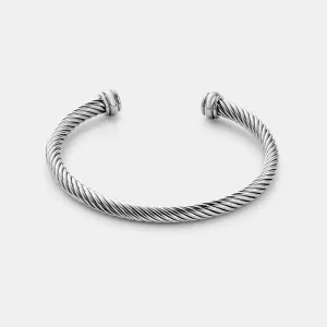 Rope Cuff (Silver)