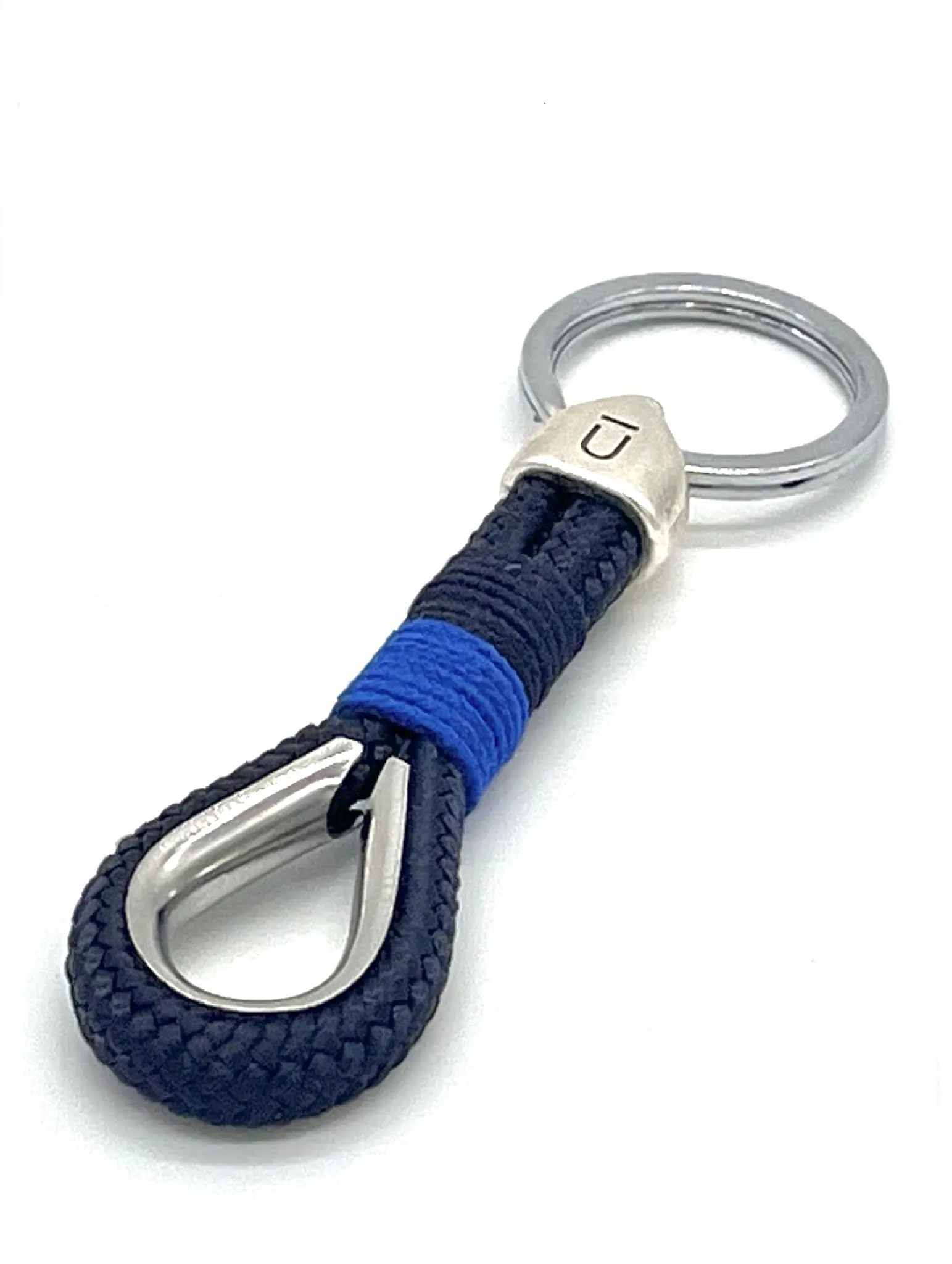 Rope Keychain- Navy/Blue Mare