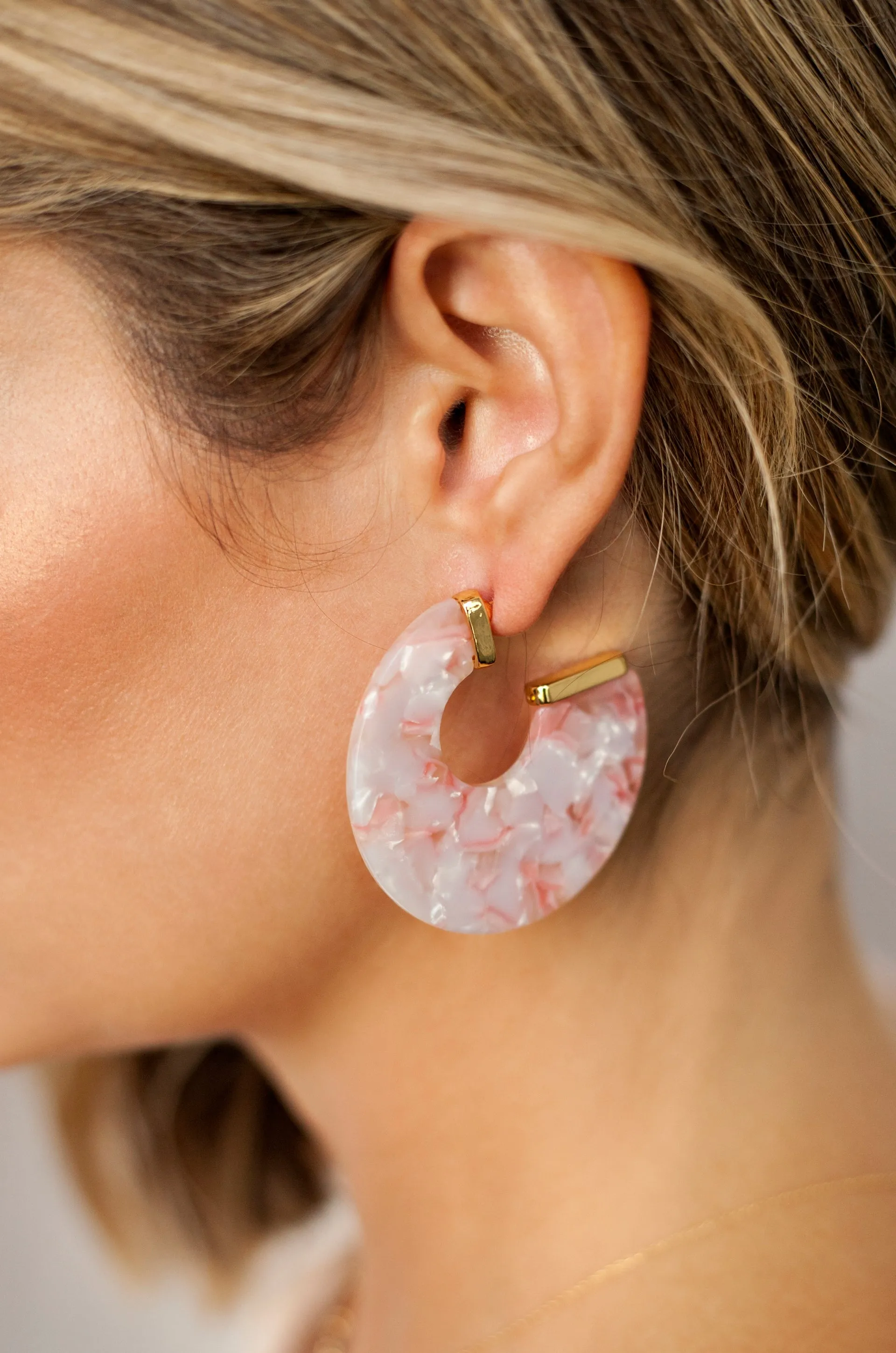Rosarito 18k Gold Plated Earrings