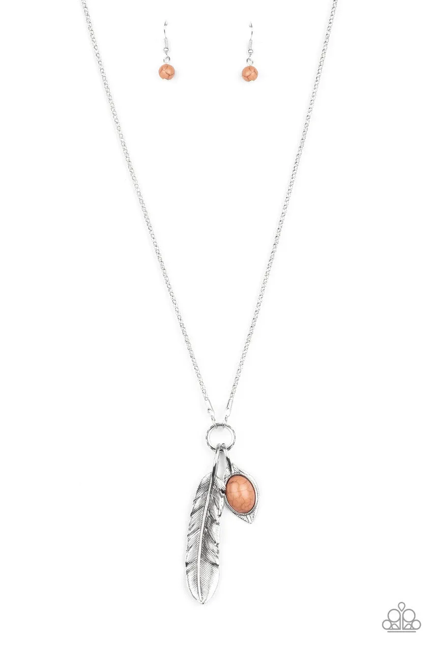 Sahara Quest Brown Paparazzi Necklace