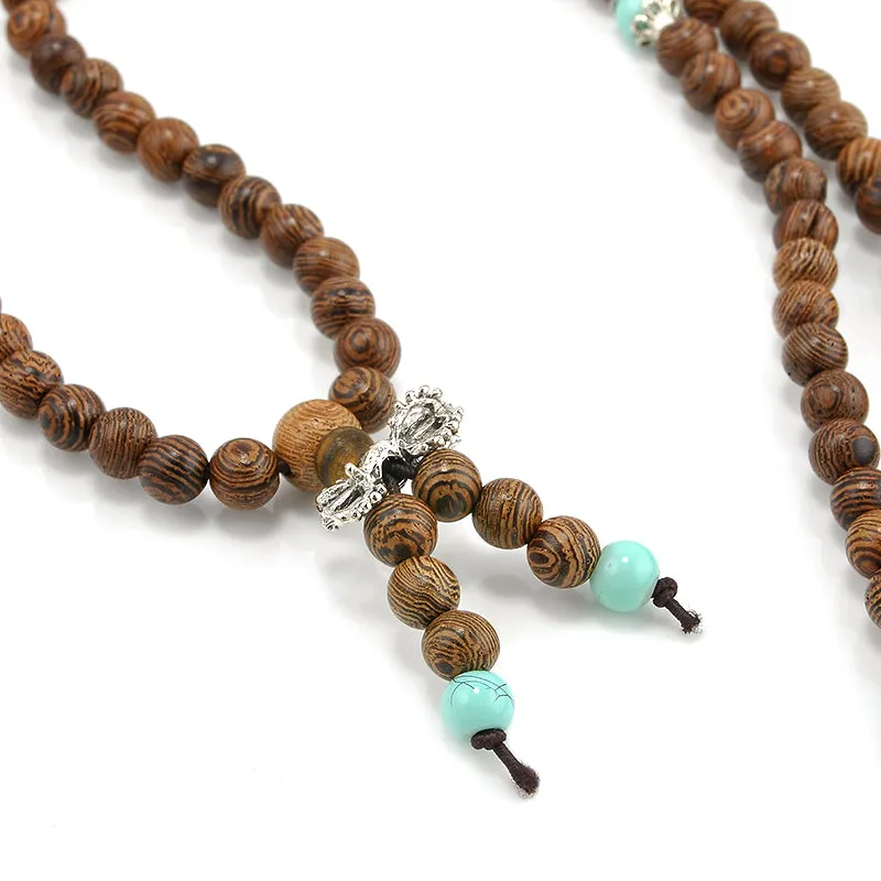 Sandalwood Buddhist Meditation Prayer Bracelet