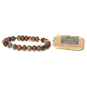 Scout Curated Wears Stone Stacking Bracelet - Majestic Jasper