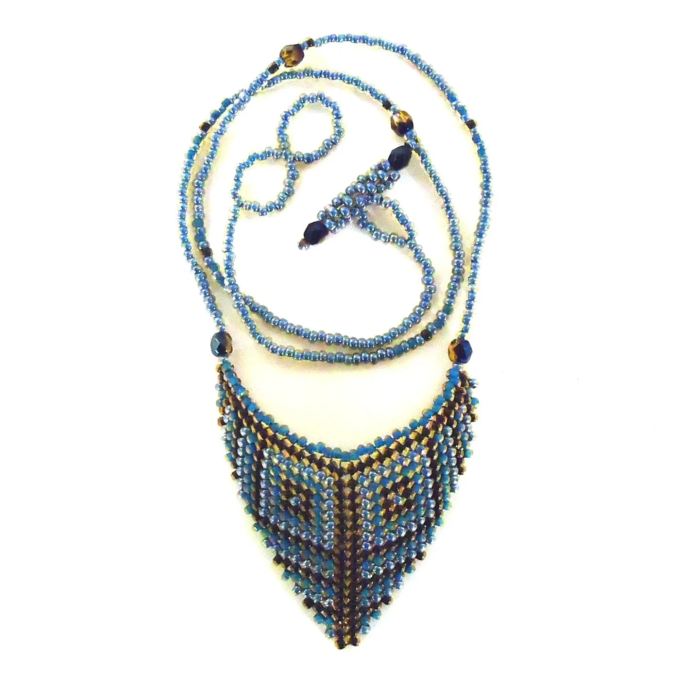 Seed Bead Arrow Necklace