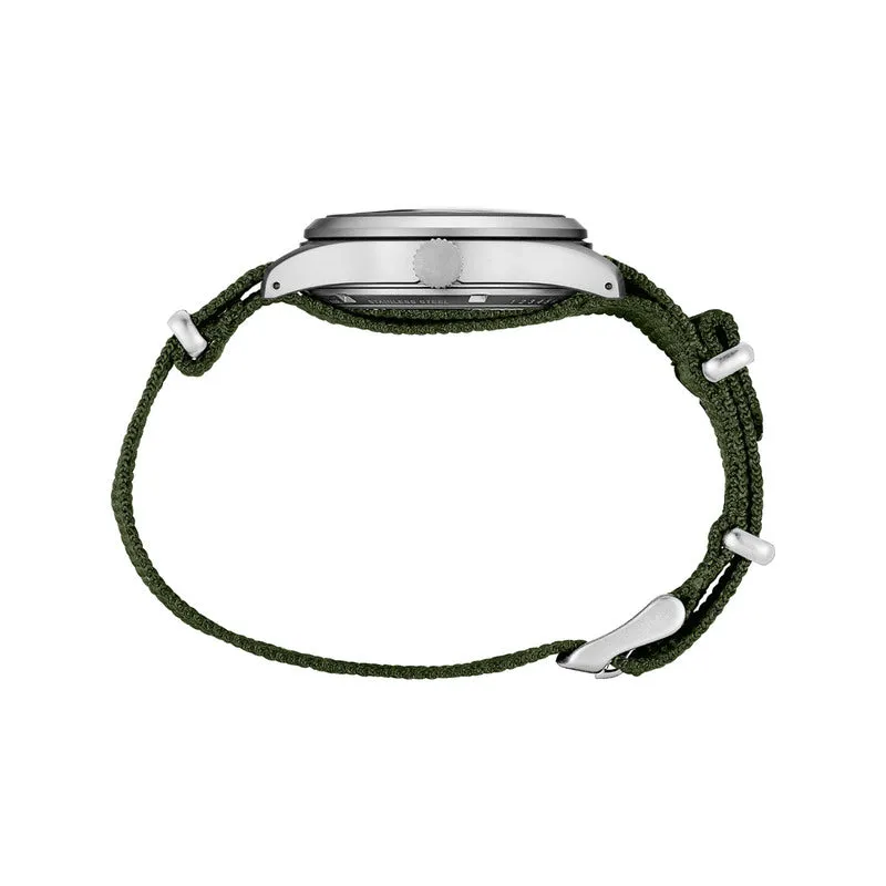 Seiko 5 Sports Superman SRPG33K1 Automatic Men's Watch with Army Green Nylon Band