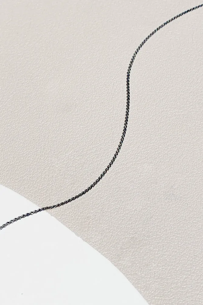 Serpentine Chain Necklace (Stainless Steel)