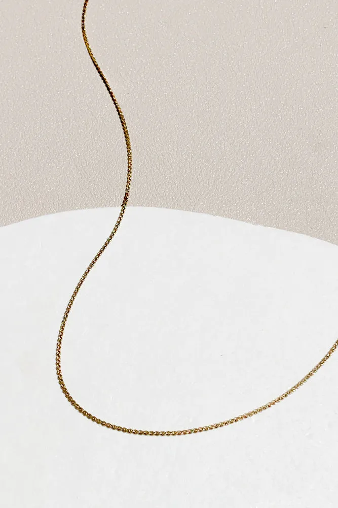 Serpentine Chain Necklace (Stainless Steel)