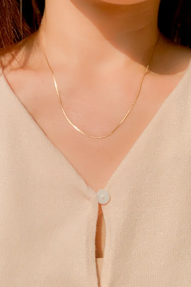 Serpentine Chain Necklace (Stainless Steel)