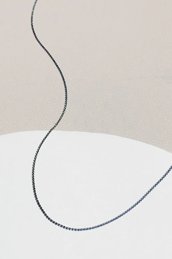 Serpentine Chain Necklace (Stainless Steel)