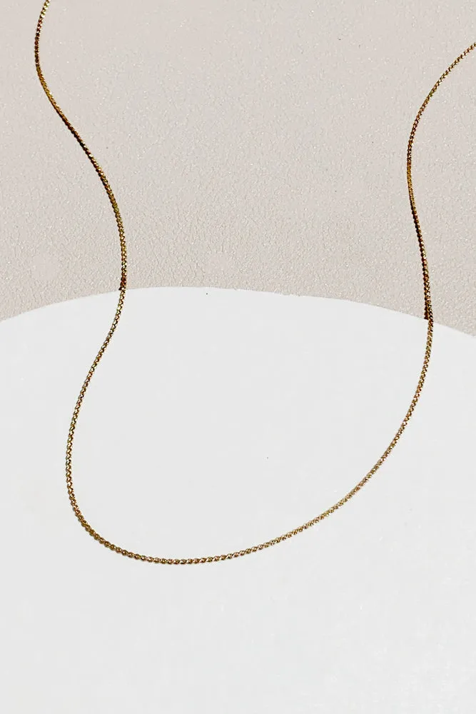 Serpentine Chain Necklace (Stainless Steel)