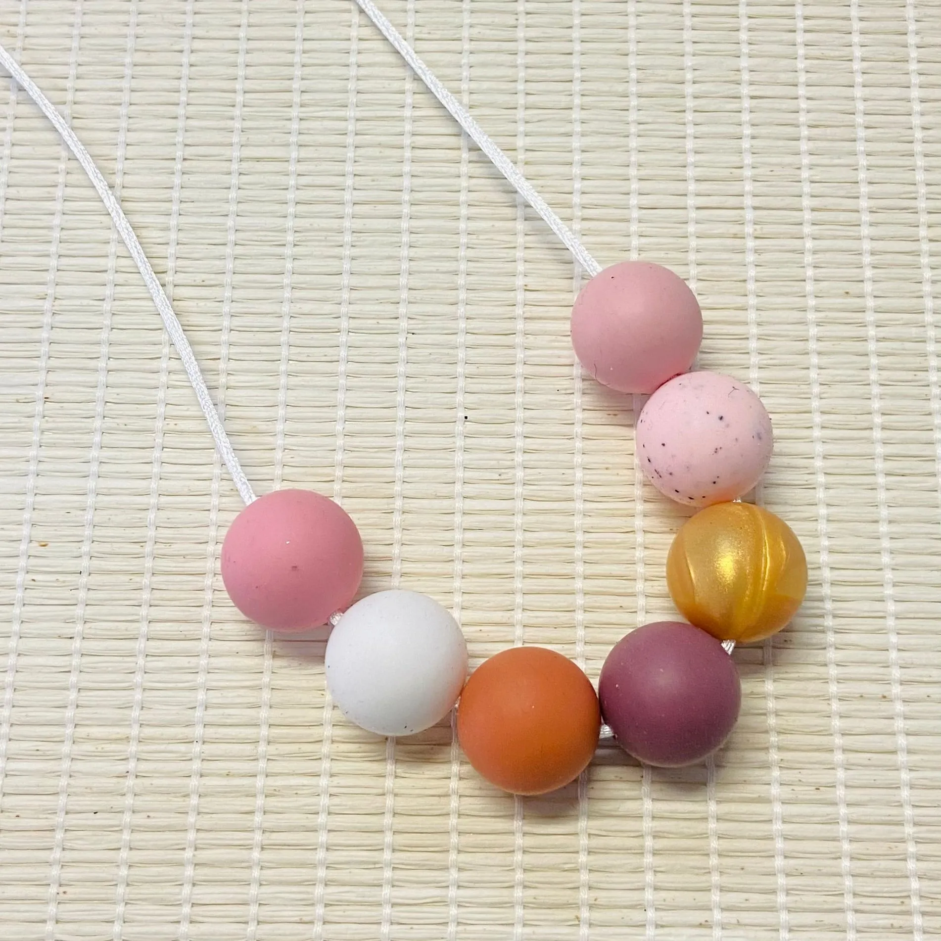 Silicone Necklaces (round beads)