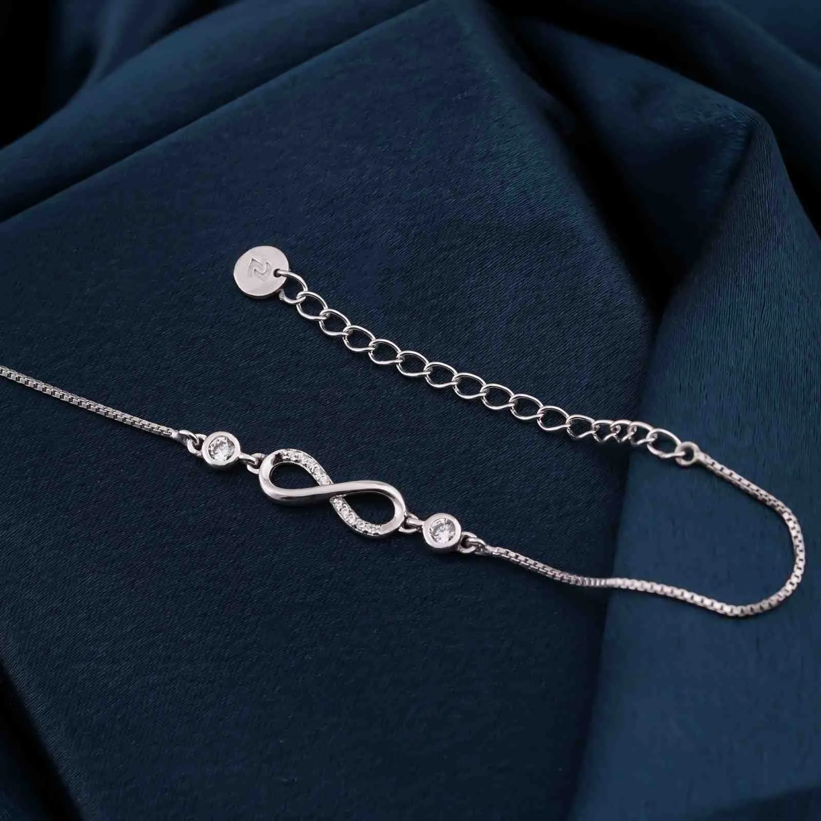 Silver Infinity Love Minimalist Bracelet